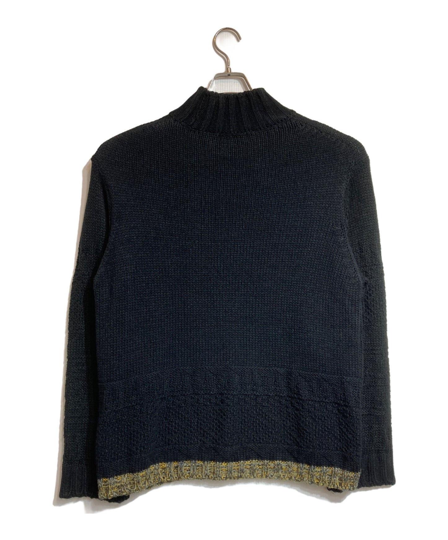 [Pre-owned] s'yte BULKY WOOL LYNX HIGH NECK KNIT UB-K08-611