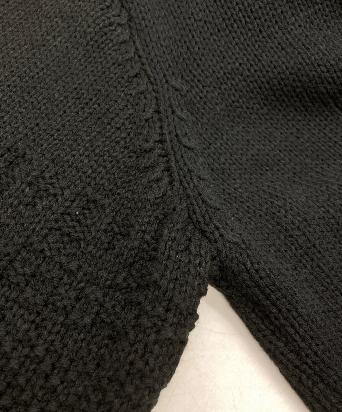 [Pre-owned] s'yte BULKY WOOL LYNX HIGH NECK KNIT UB-K08-611