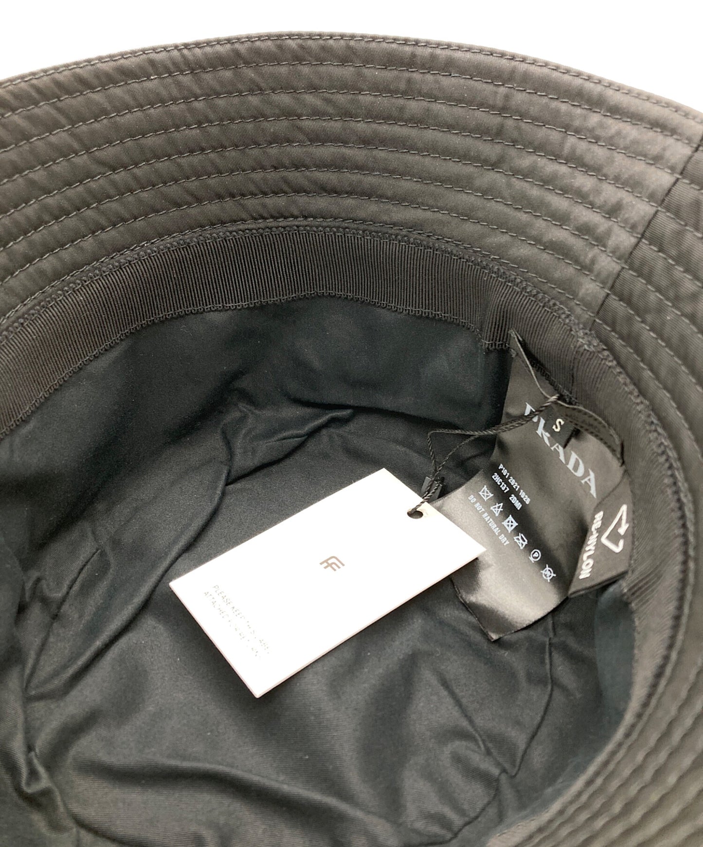 [Pre-owned] PRADA Re-nylon Bucket Hat 2HC137
