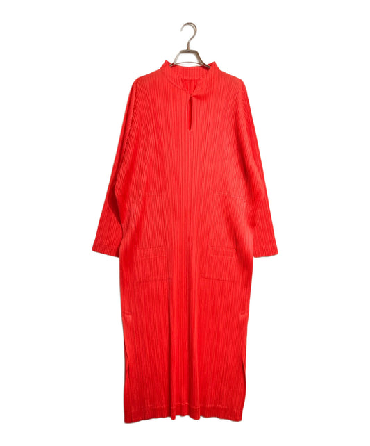 [Pre-owned] PLEATS PLEASE Pleated Shirt Dress PP01-JH146