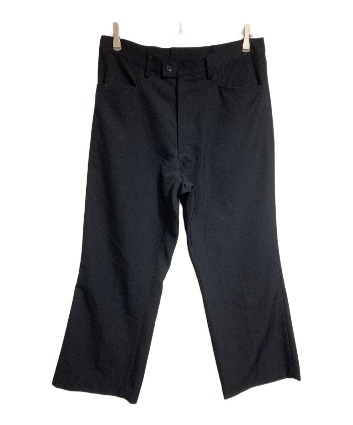 [Pre-owned] Yohji Yamamoto pour homme Wool gabardine straight pants HJ-P27-100