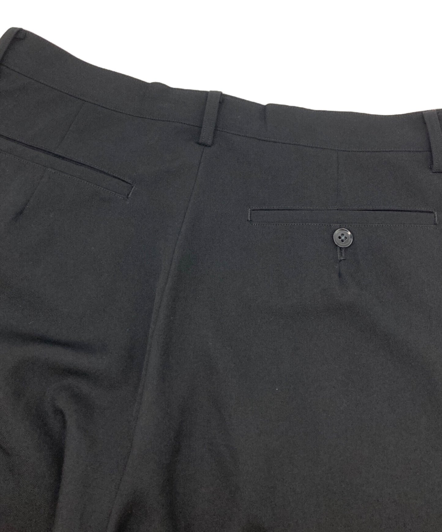 [Pre-owned] Yohji Yamamoto pour homme Wool gabardine straight pants HJ-P27-100