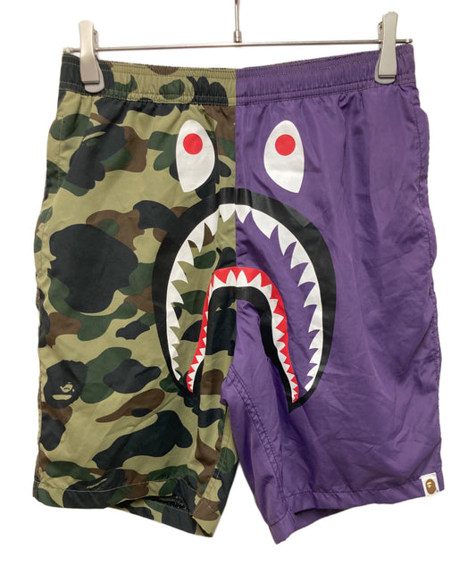 [Pre-owned] A BATHING APE 1st Camo Shark Beach Pants 001SPF301015X