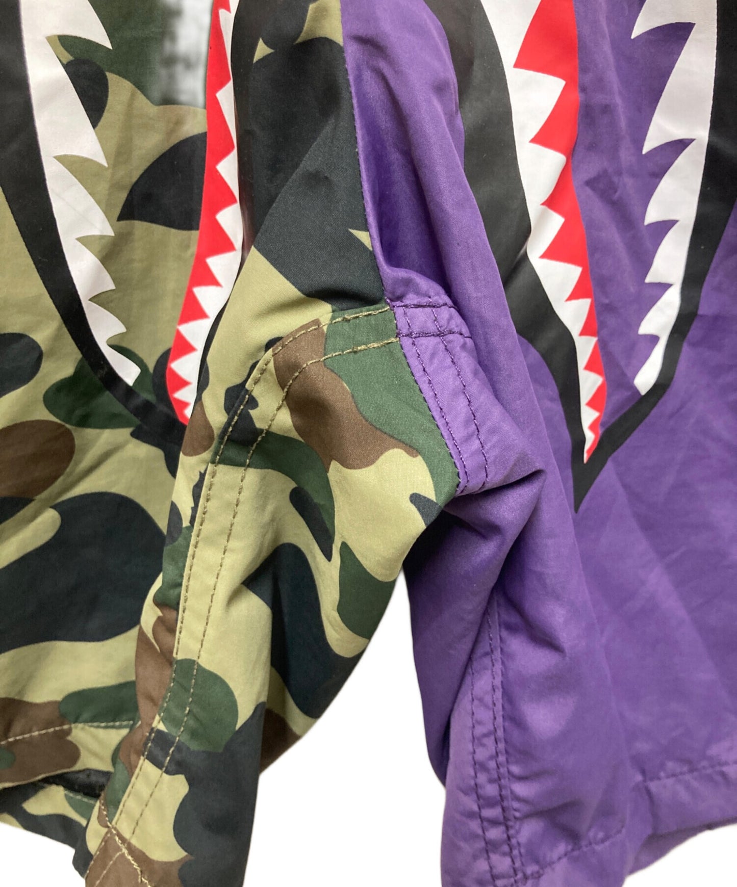 [Pre-owned] A BATHING APE 1st Camo Shark Beach Pants 001SPF301015X