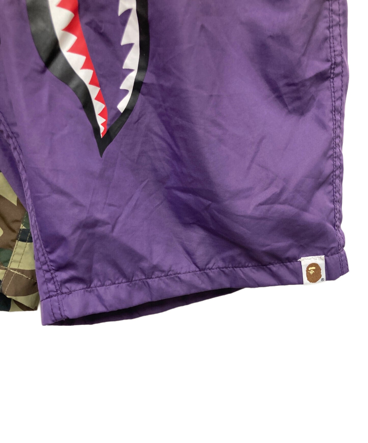 [Pre-owned] A BATHING APE 1st Camo Shark Beach Pants 001SPF301015X