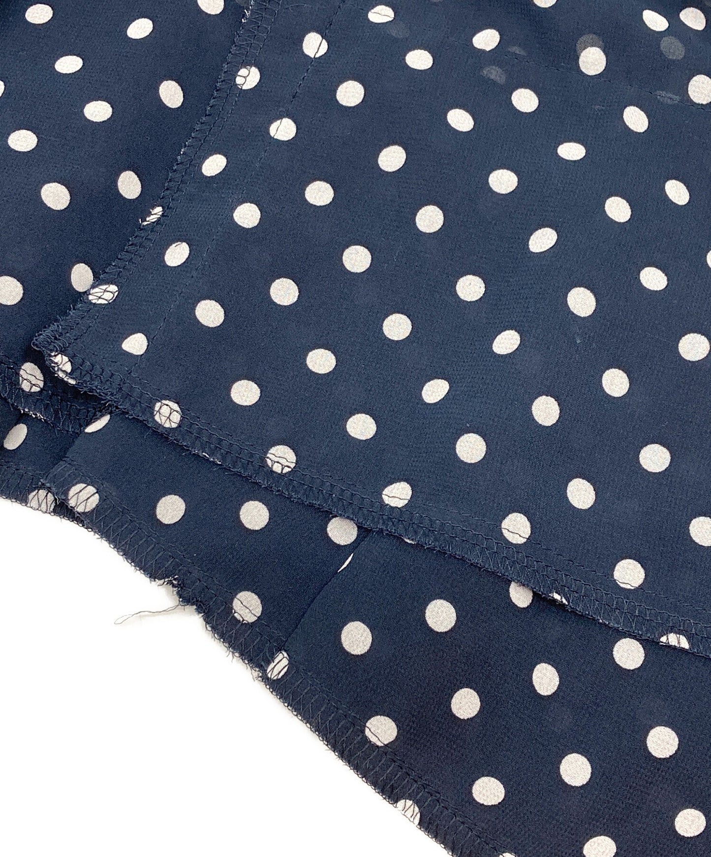 [Pre-owned] COMME des GARCONS COMME des GARCONS Round Collar Sheer Dot Dress RA-O003