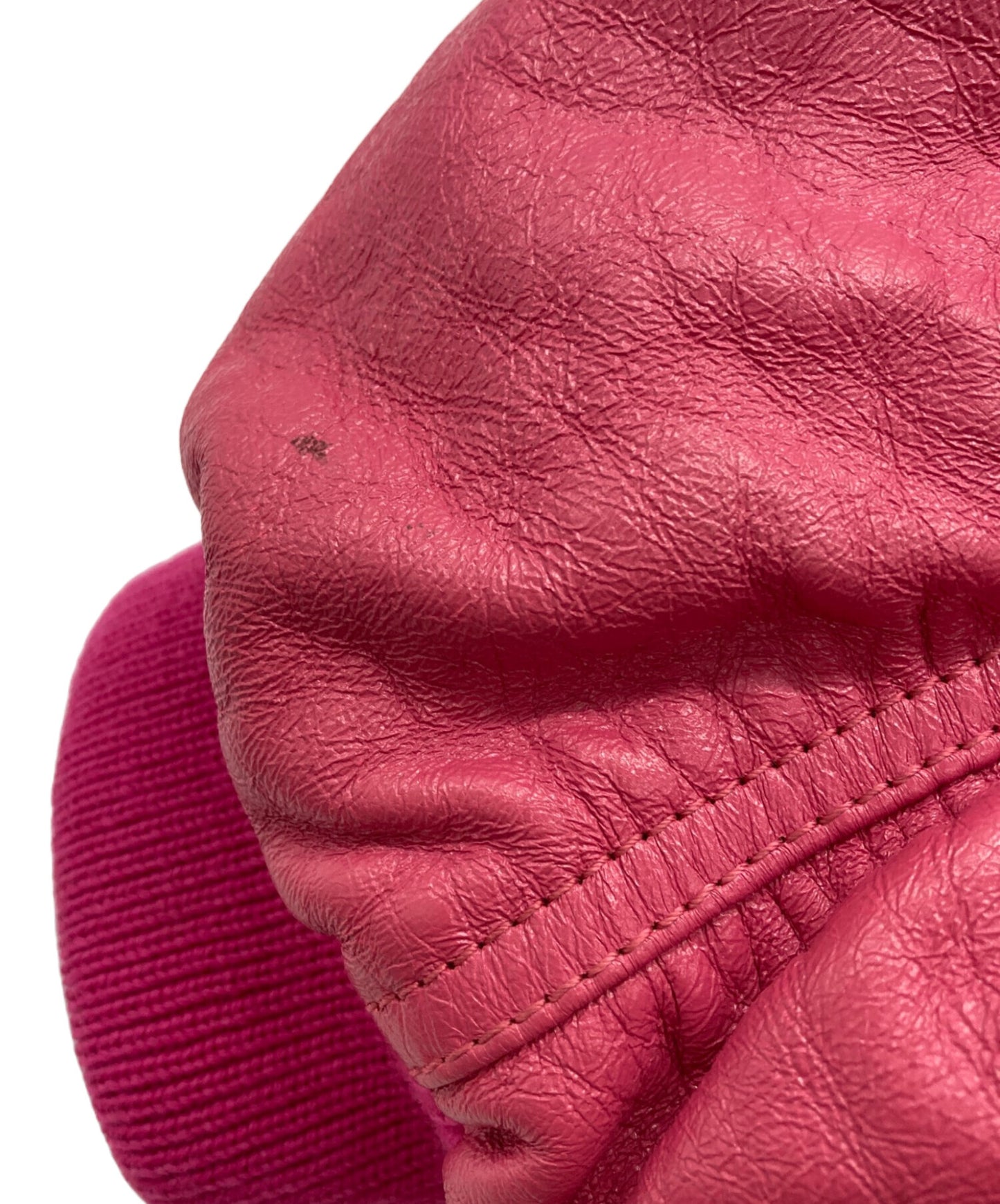 [Pre-owned] PRADA Nappa Leather Bomber Jacket 58A079