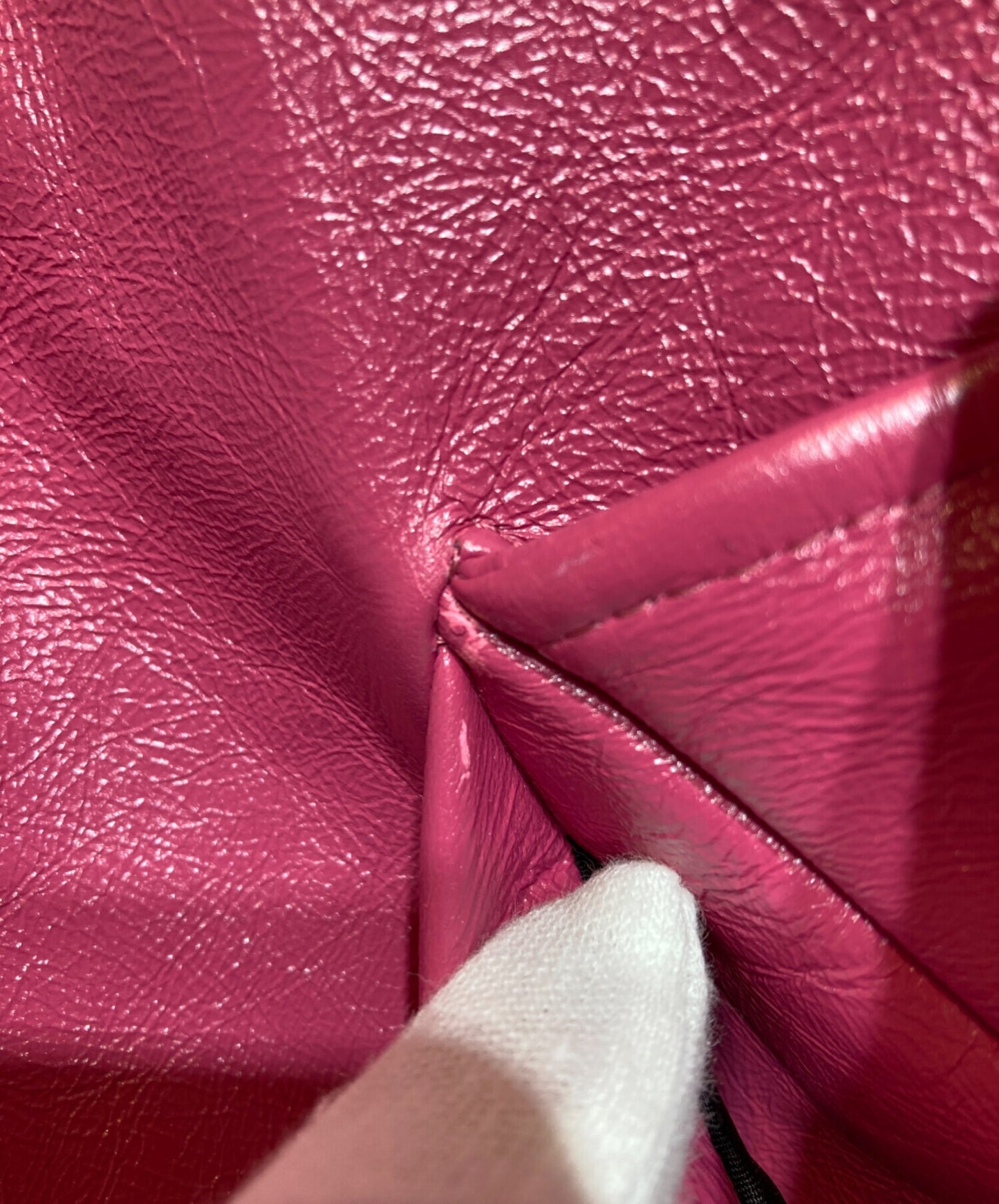 [Pre-owned] PRADA Nappa Leather Bomber Jacket 58A079