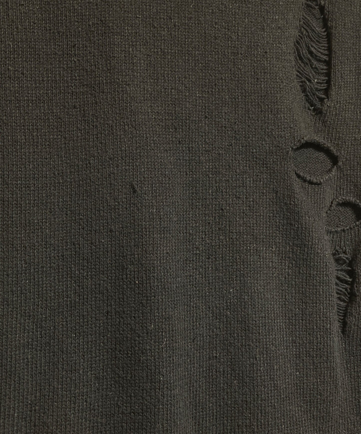 [Pre-owned] YOHJI YAMAMOTO Damage Knit Vest HS-K15-094