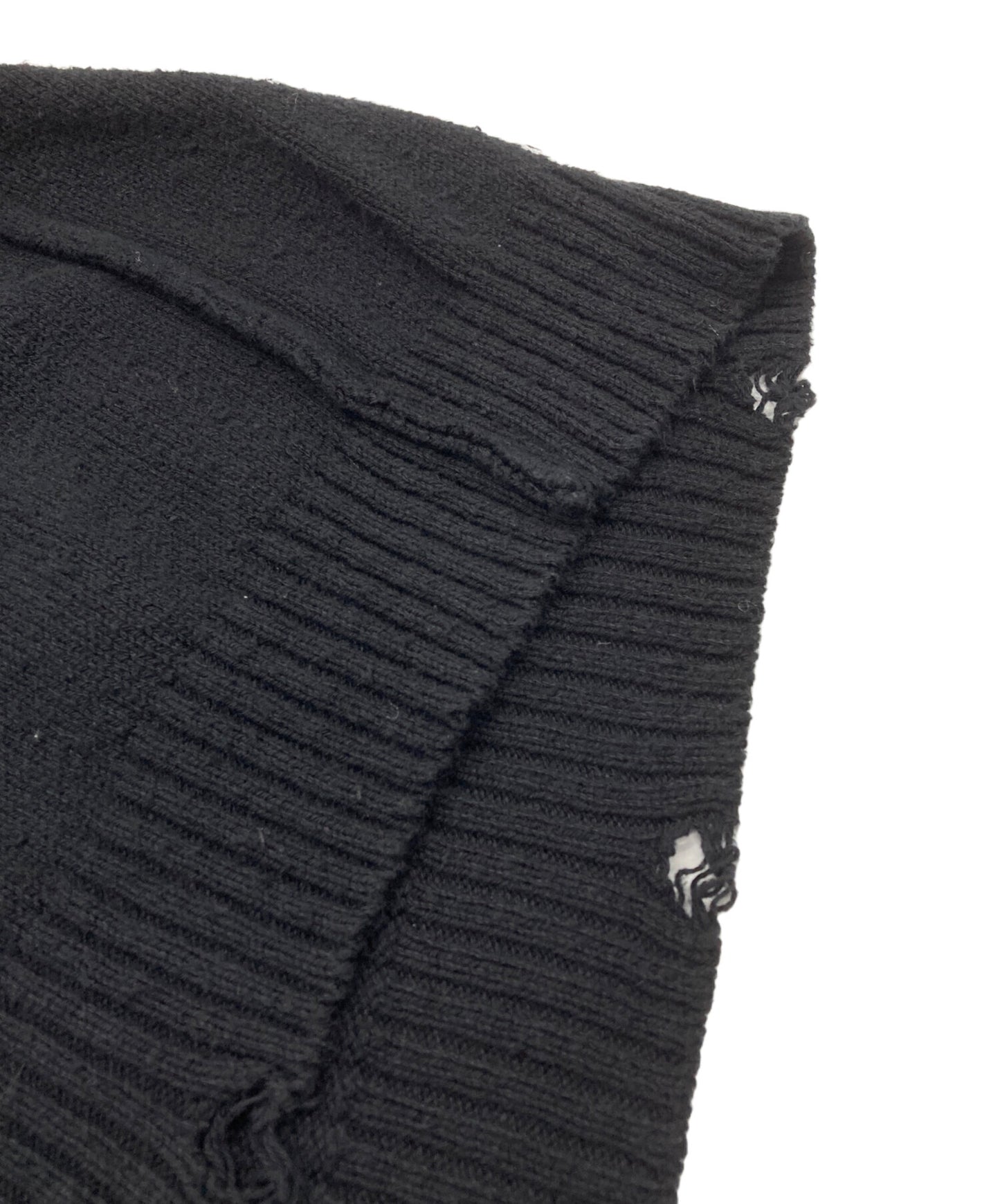 [Pre-owned] YOHJI YAMAMOTO Damage Knit Vest HS-K15-094