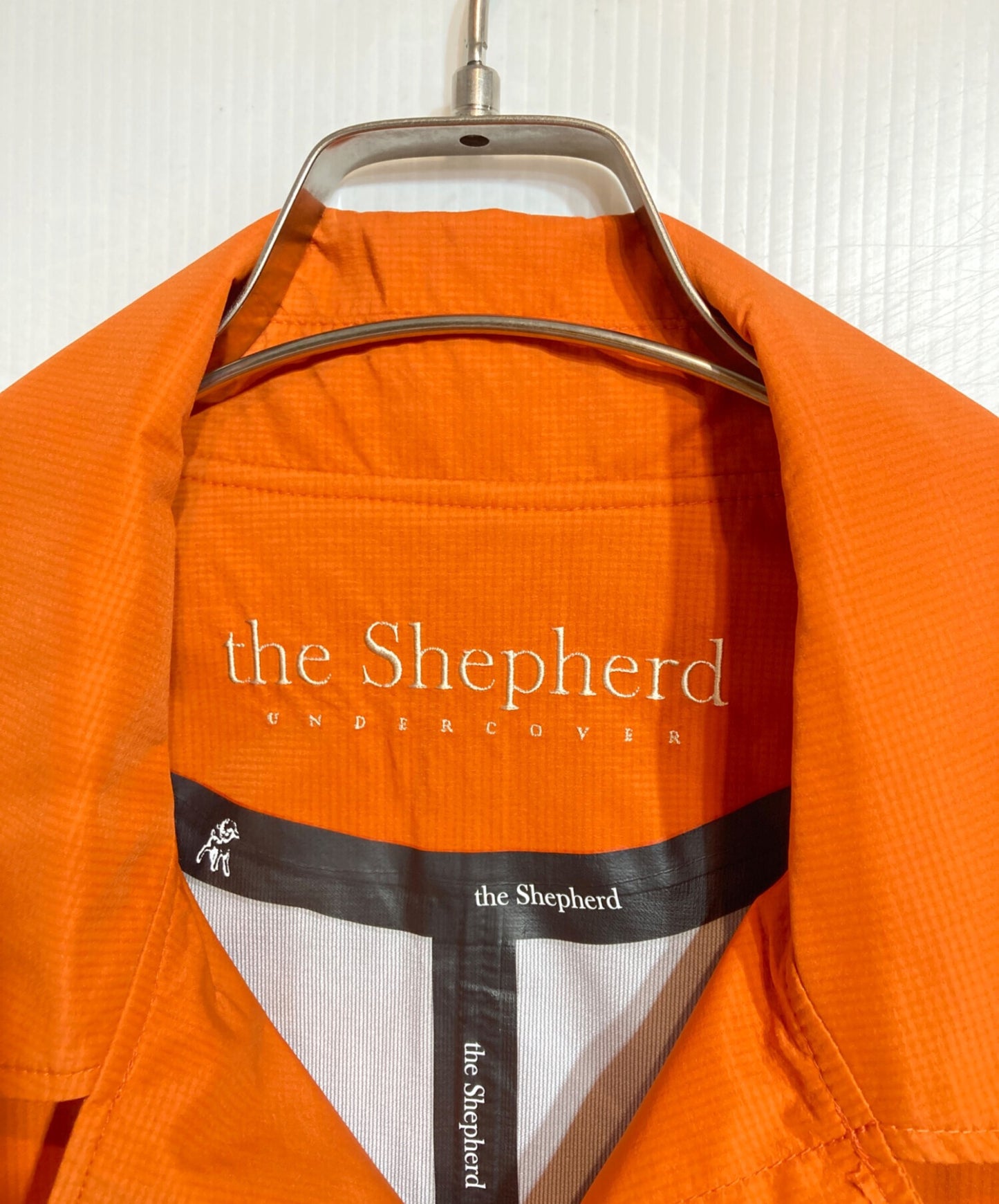 [Pre-owned] UNDERCOVER 3 Layer Ny Lip Stencil Collar Coat UST9301