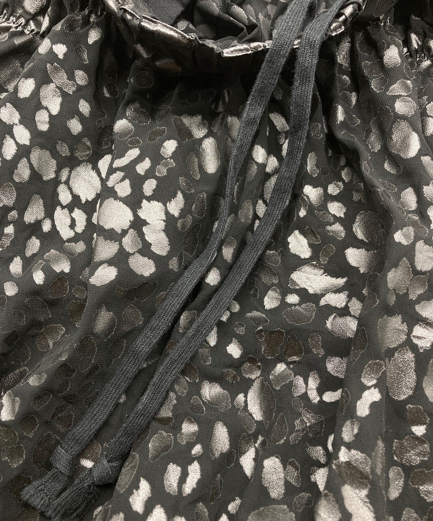 [Pre-owned] BLACK COMME des GARCONS Leopard Print Skirt 1G-S002