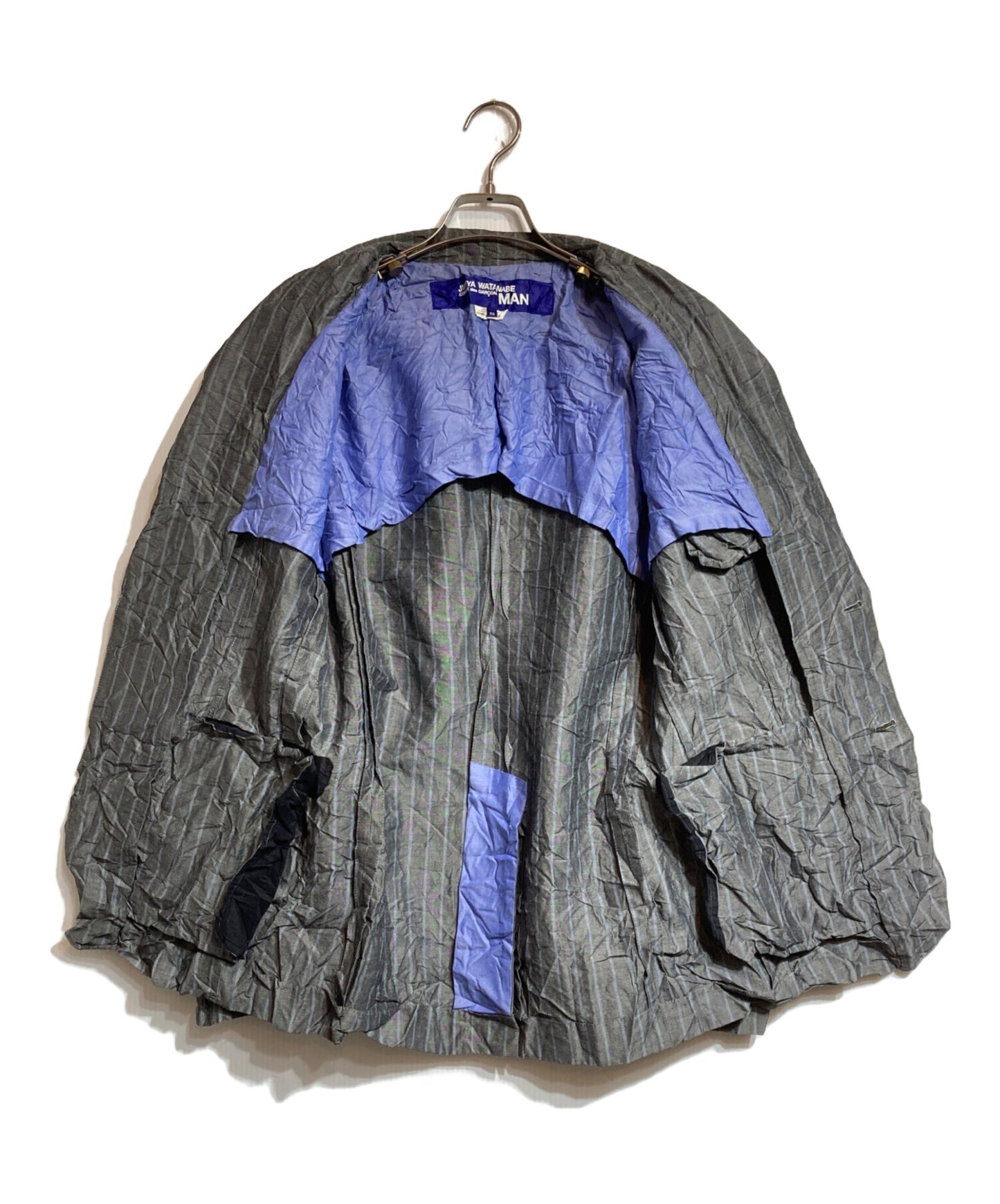 [Pre-owned] JUNYA WATANABE COMME des GARCONS Striped shrunken jacket WA-J013