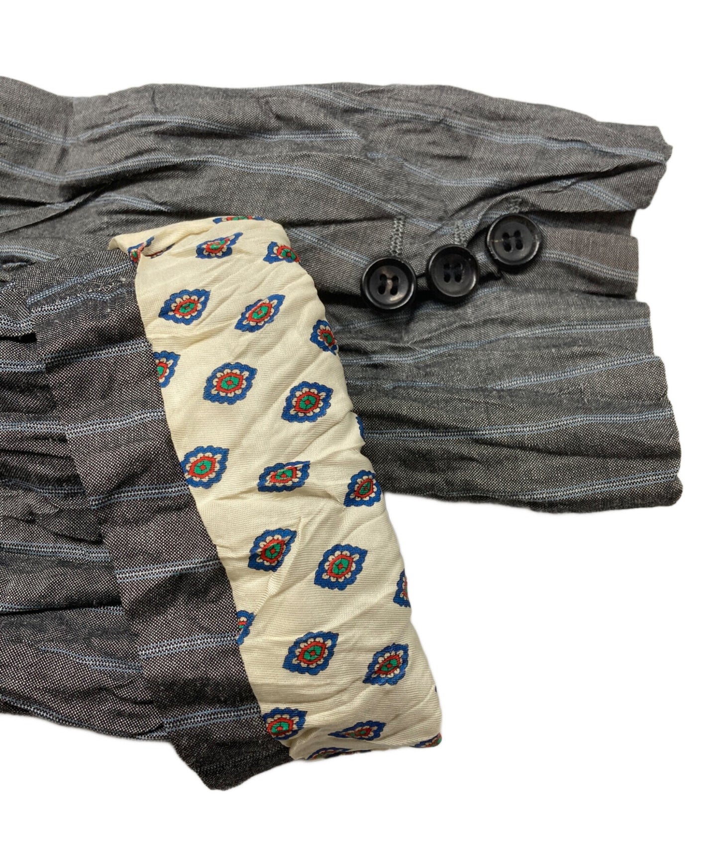 [Pre-owned] JUNYA WATANABE COMME des GARCONS Striped shrunken jacket WA-J013