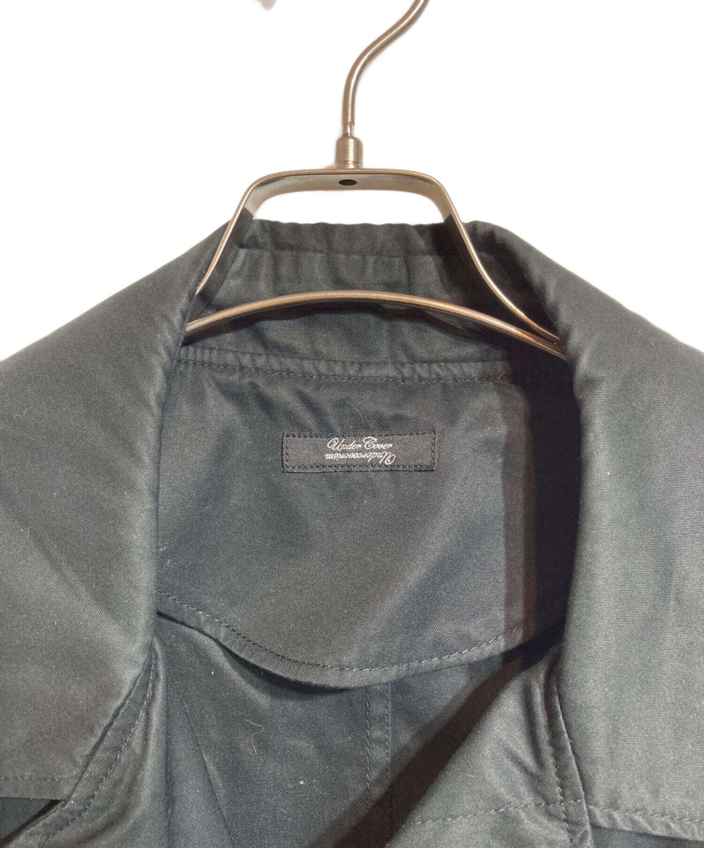 [Pre-owned] UNDERCOVER Back Print Stencil Collar Coat UCQ9302.