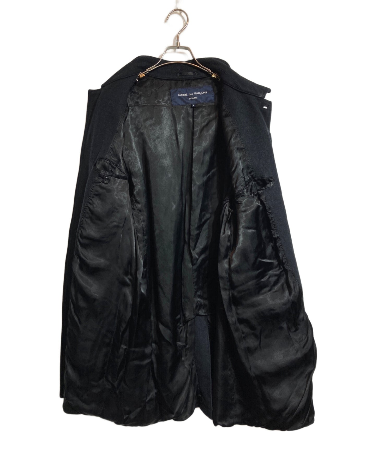 [Pre-owned] COMME des GARCONS HOMME woven stainless-steel collar coat HP-C011