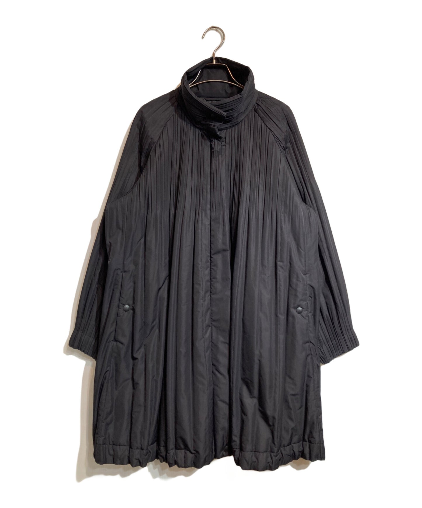 [Pre-owned] PLEATS PLEASE Pleated cotton coat PP13-ZA832