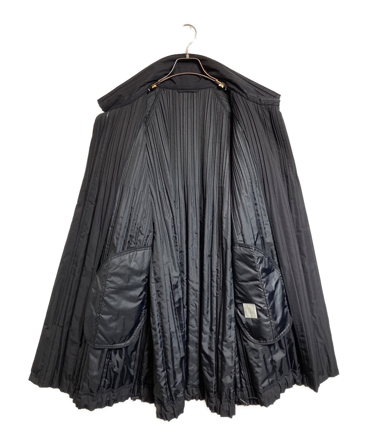 [Pre-owned] PLEATS PLEASE Pleated cotton coat PP13-ZA832
