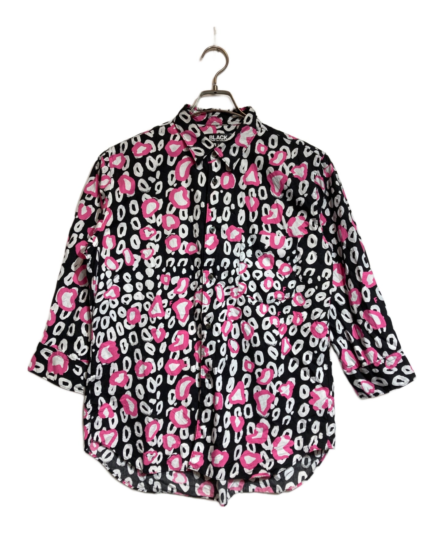 [Pre-owned] BLACK COMME des GARCONS leopard shirt 1K-B006