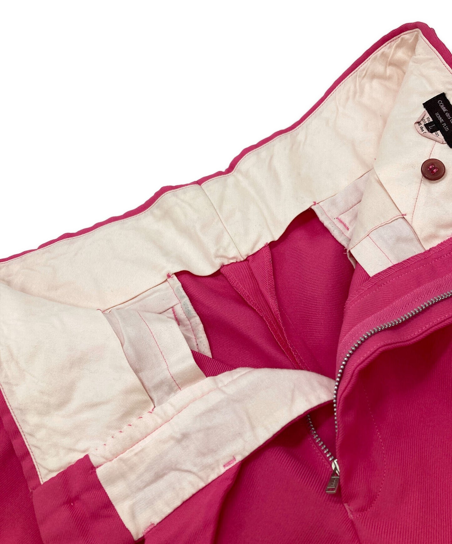 [Pre-owned] COMME des GARCONS HOMME PLUS Polyester Shrunken 2-tuck Wide Shorts PO-P006