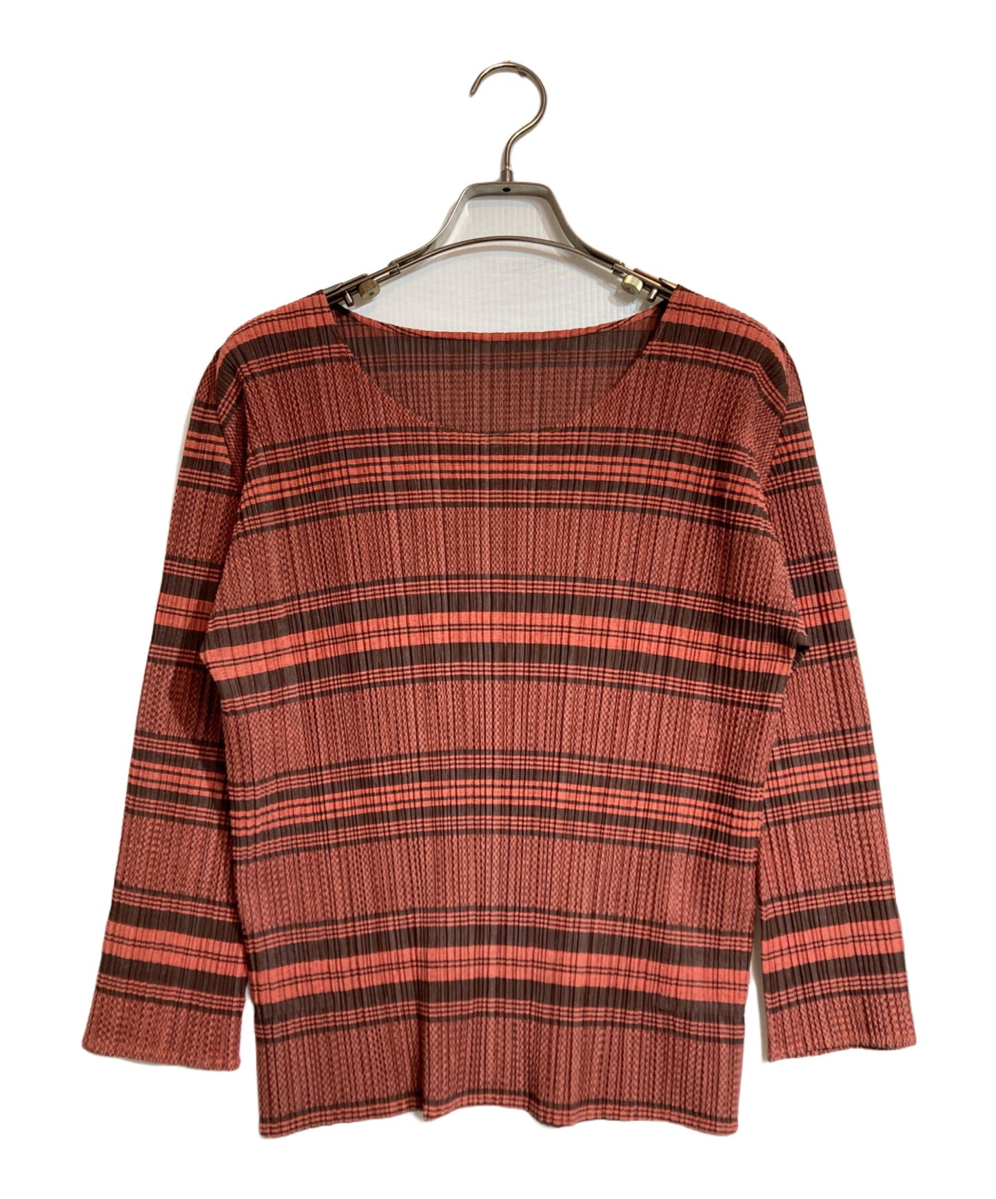 [Pre-owned] PLEATS PLEASE Pleated cut and sewn with a full pattern PP11-JK566