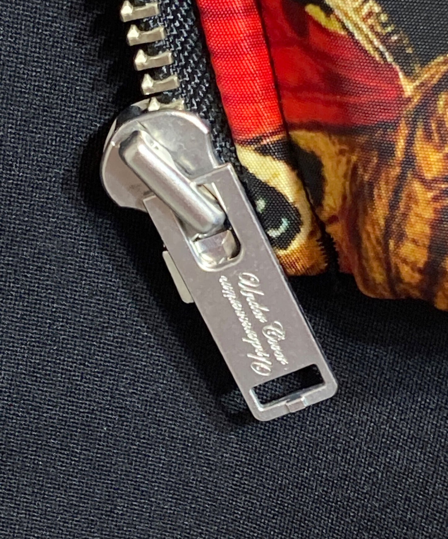 [Pre-owned] UNDERCOVER Rose Print Knit Panel Jacket UC2A1203-1