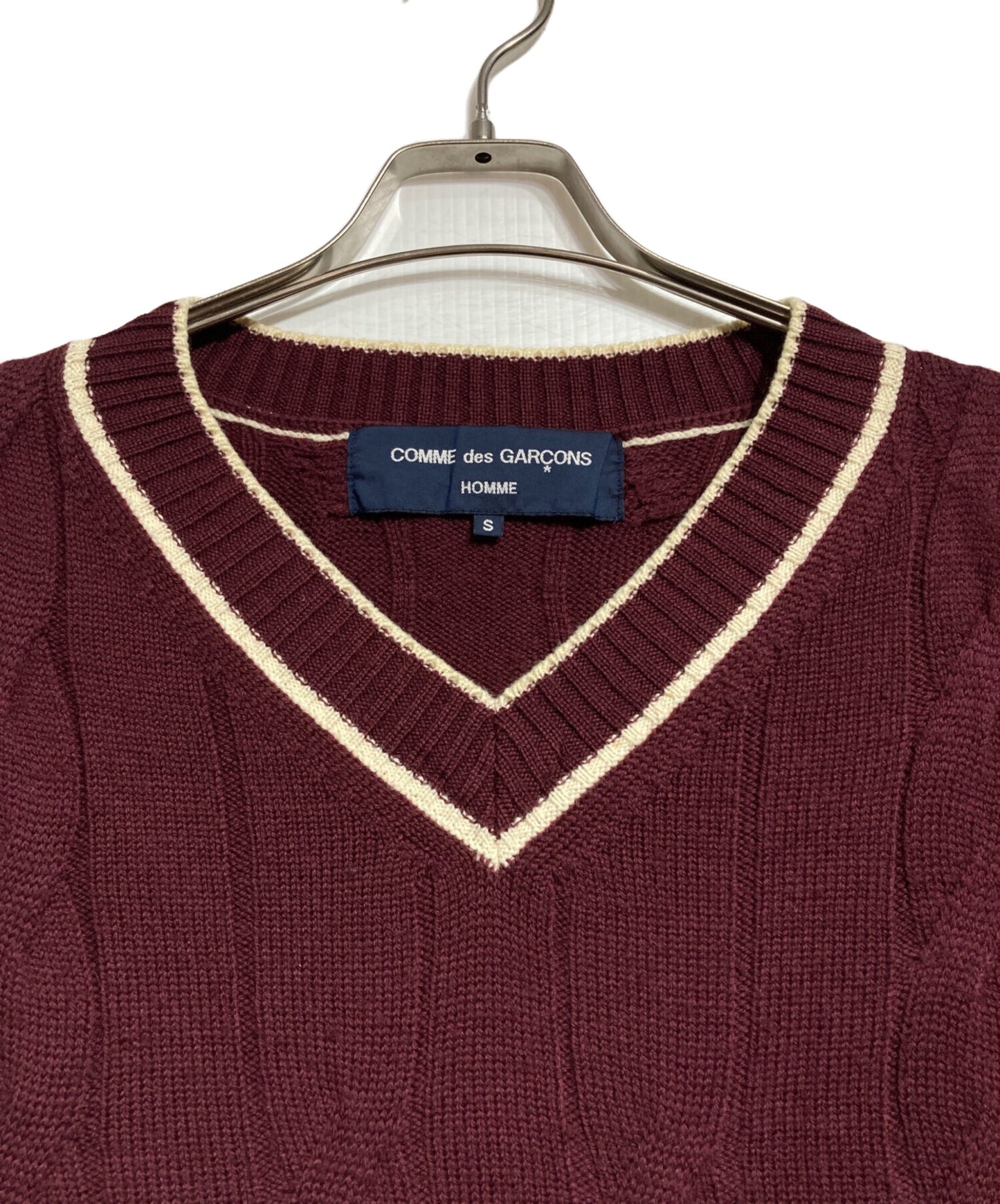 [Pre-owned] COMME des GARCONS HOMME Cardigan cable knit HB-N011