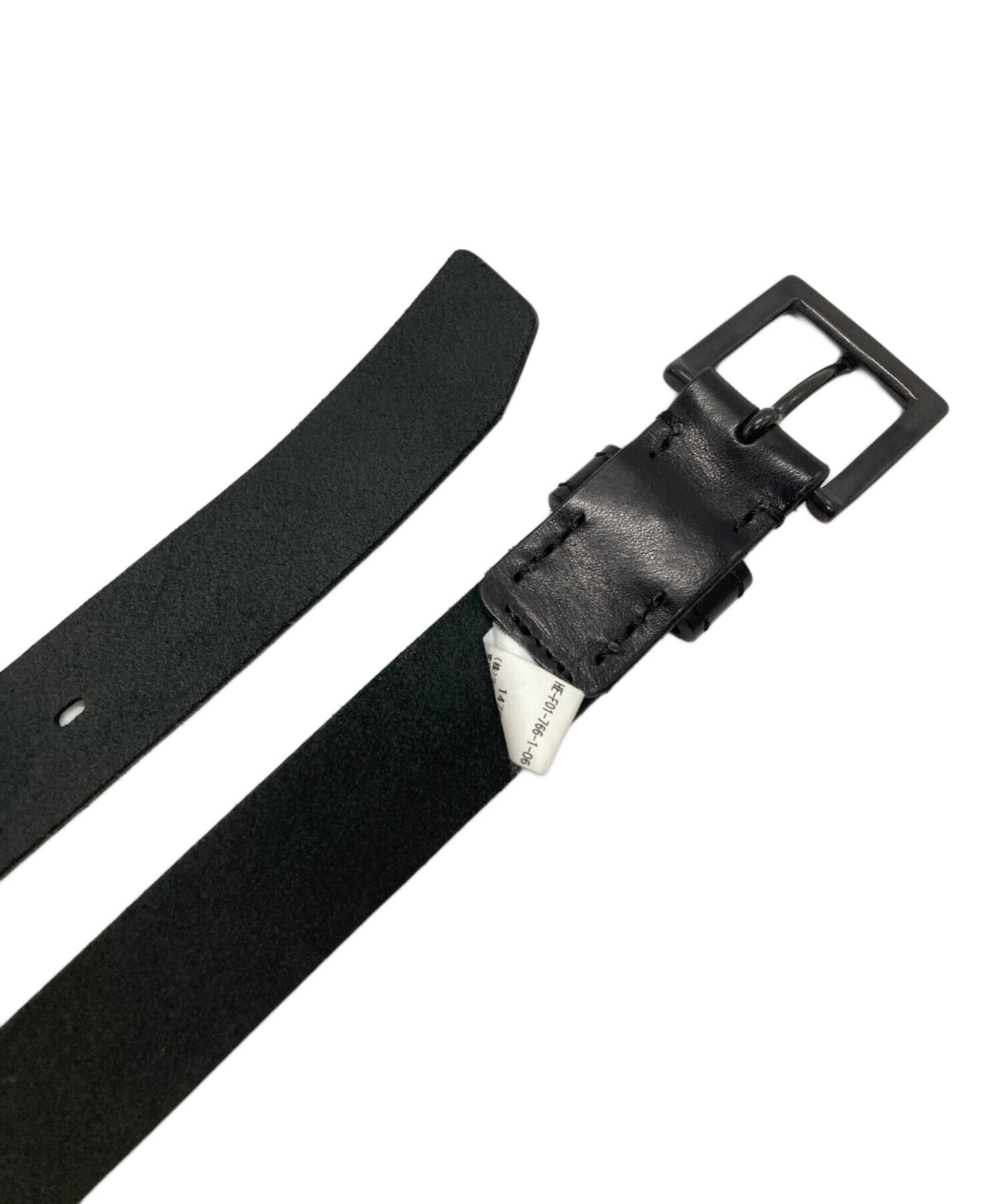 [Pre-owned] Yohji Yamamoto pour homme MAT SOFT OIL 30MM PLAIN BELT HE-F01-766