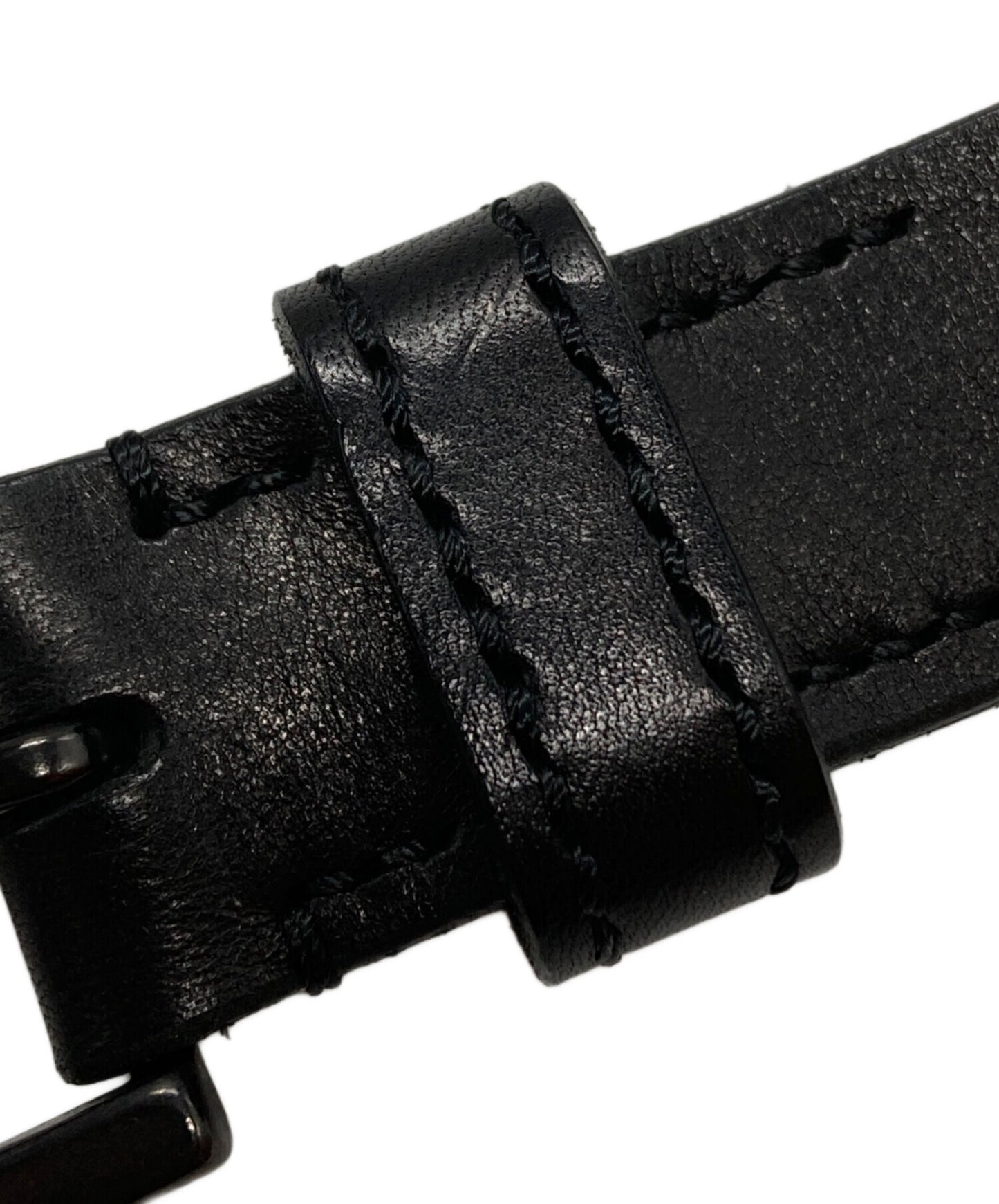 [Pre-owned] Yohji Yamamoto pour homme MAT SOFT OIL 30MM PLAIN BELT HE-F01-766