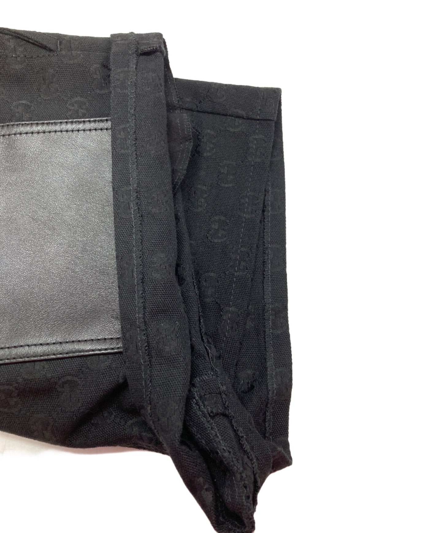 [Pre-owned] GUCCI GG Canvas Leather Switched Shorts 681154 Z8BDJ