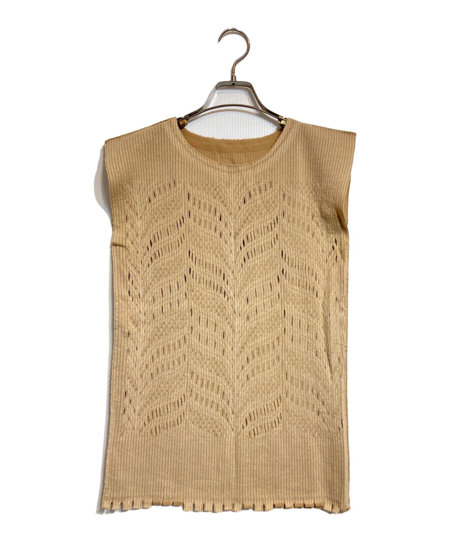 [Pre-owned] A-POC ABLE ISSEY MIYAKE Cut-out sleeveless knit IM62KK705