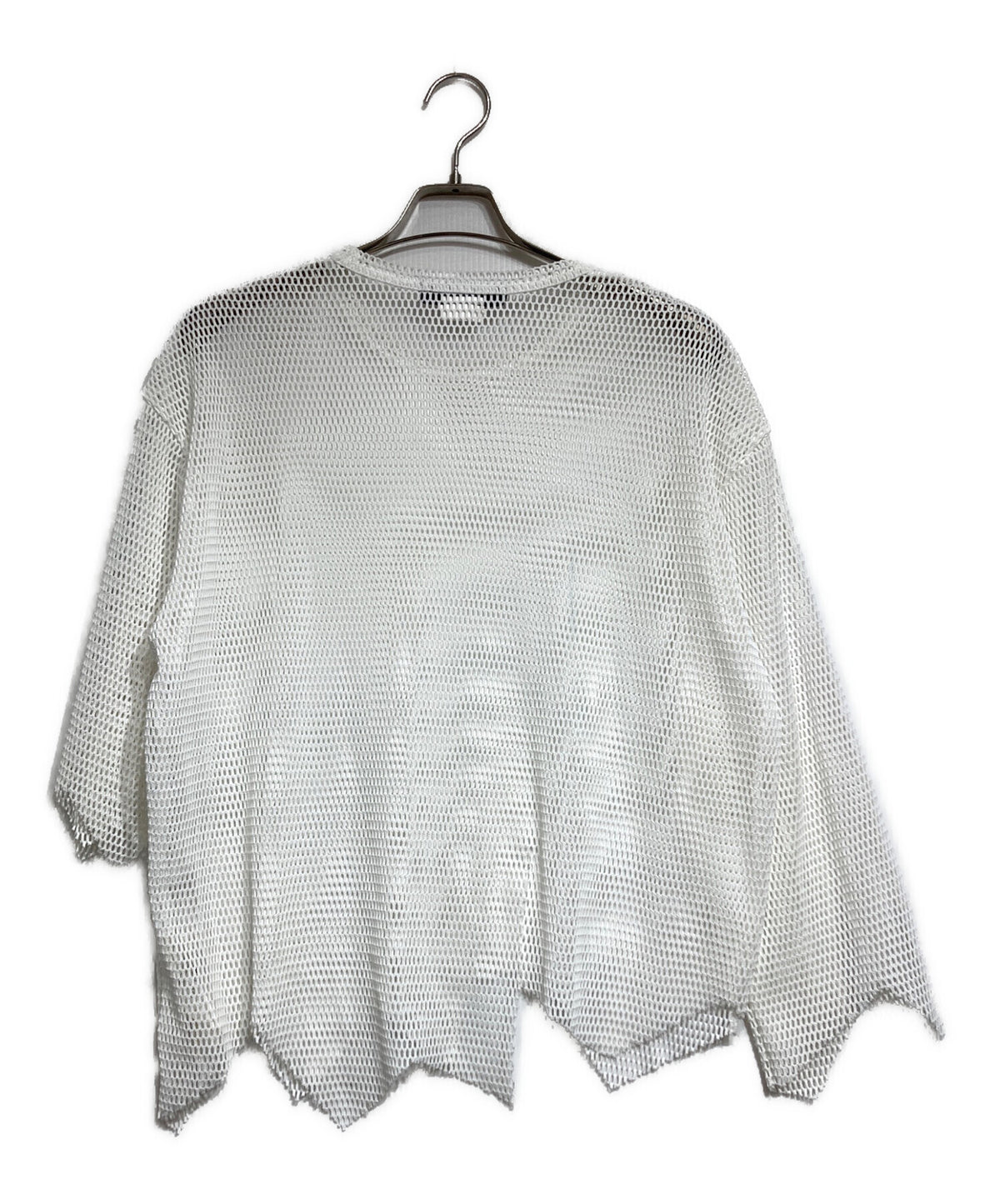 [Pre-owned] BLACK COMME des GARCONS Asymmetry Cut Mesh Cutsew 1K-T001