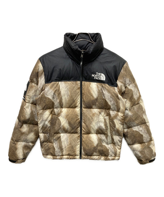 [Pre-owned] SUPREME Fur Print Nuptse Jacket ND01340