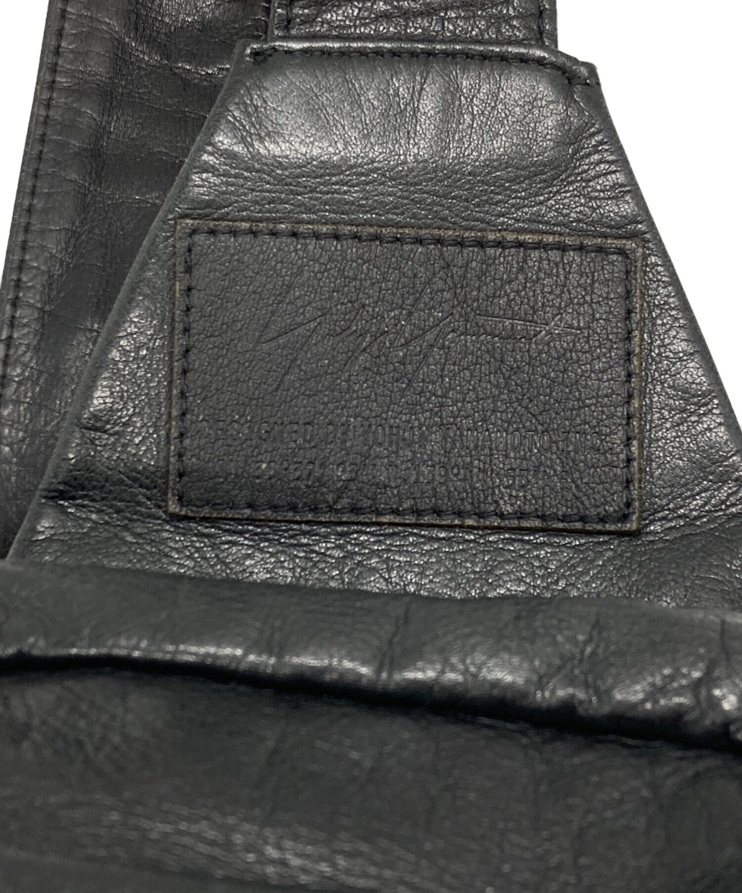 [Pre-owned] Yohji Yamamoto pour homme Cow Leather Waist Bag HV-104-774