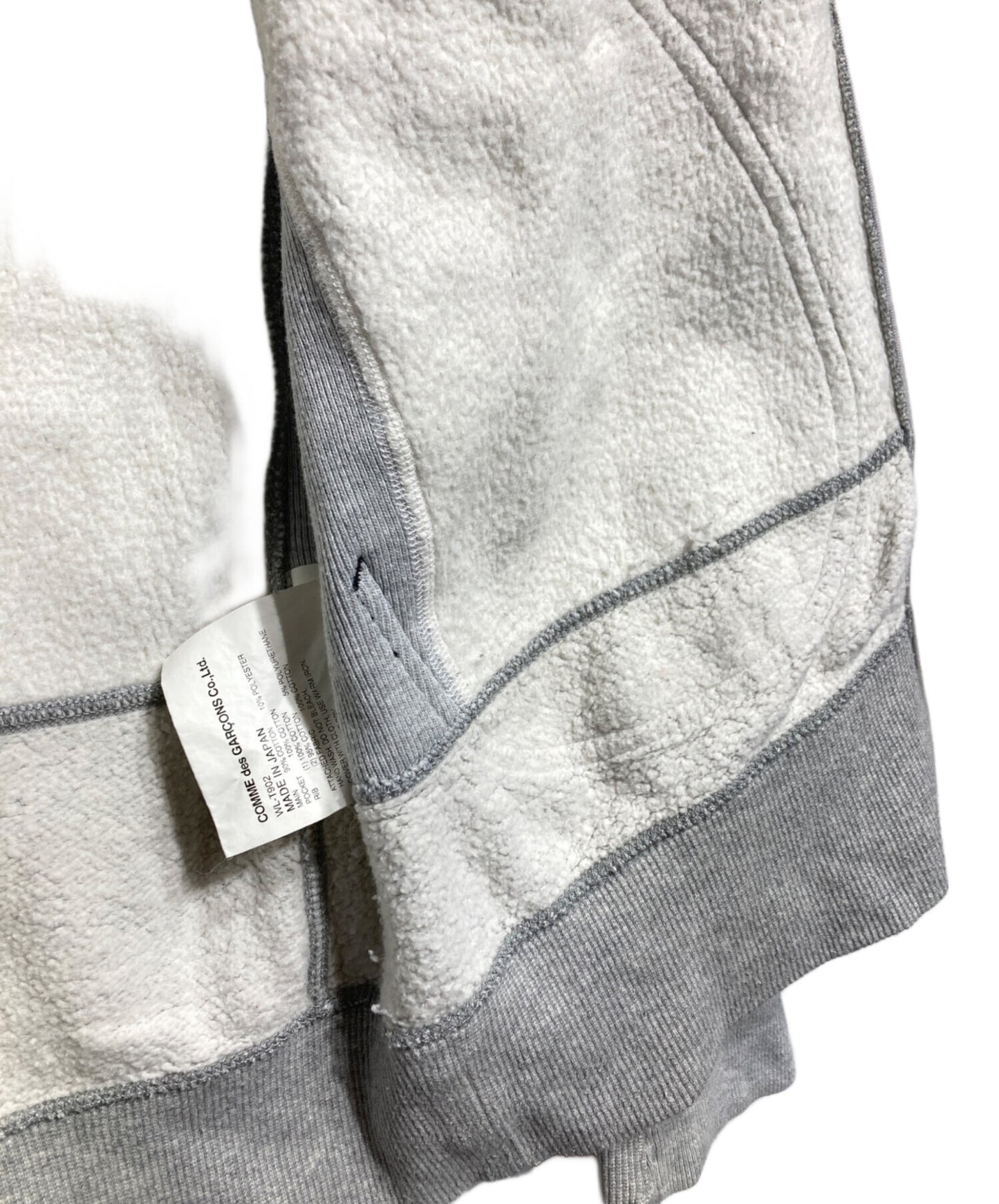 [Pre-owned] eYe COMME des GARCONS JUNYAWATANABE MAN Switching Retrofit Zip Hoodie WL-T902