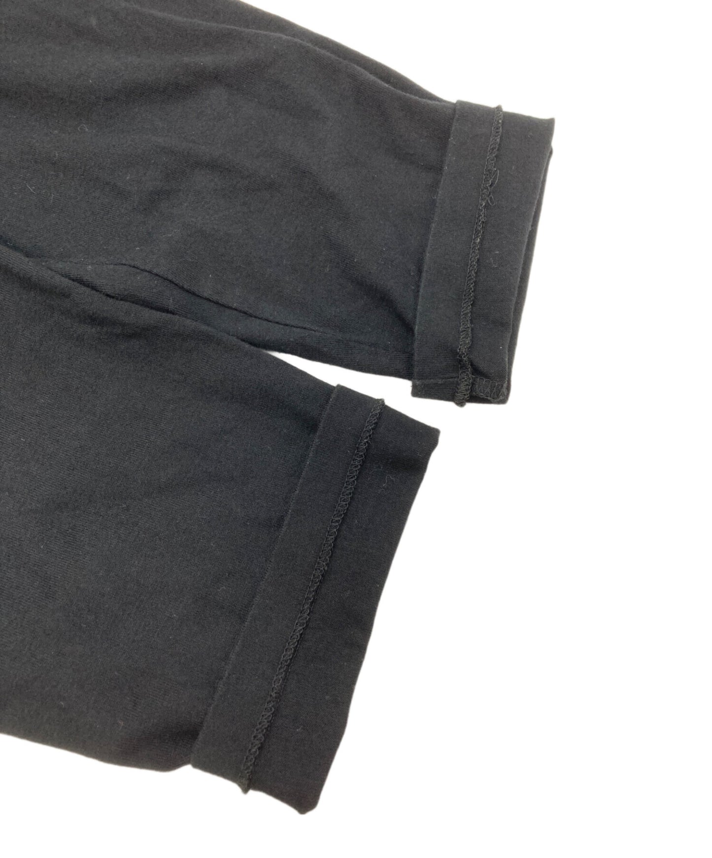 [Pre-owned] BLACK Scandal Yohji Yamamoto Reverse Logo Back-Print T-Shirt HC-T79-988