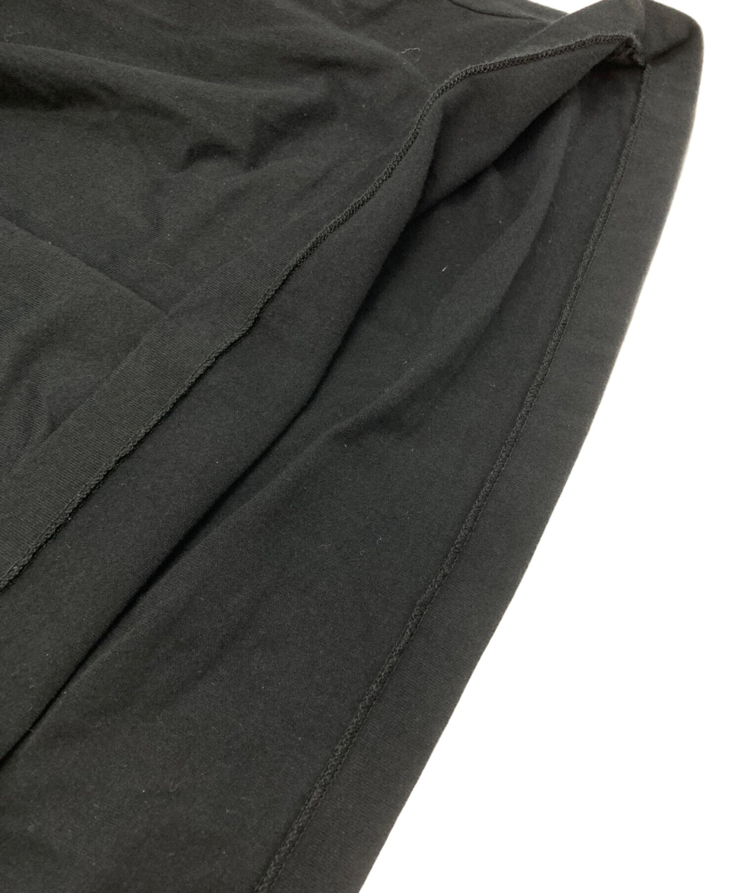 [Pre-owned] BLACK Scandal Yohji Yamamoto Reverse Logo Back-Print T-Shirt HC-T79-988