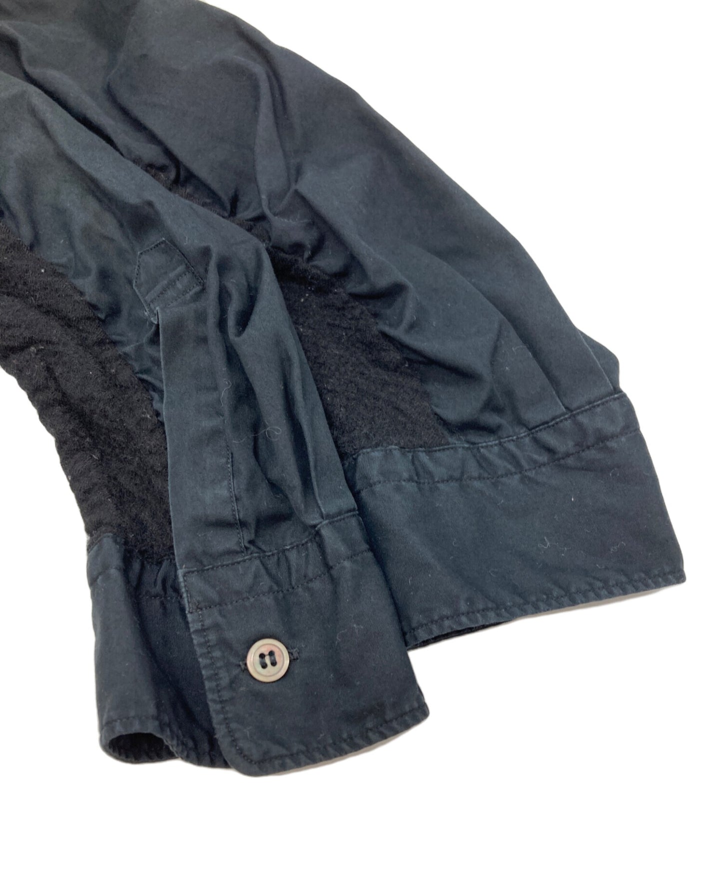 [Pre-owned] COMME des GARCONS HOMME Felted Wool Panel Shirt/Shirt HP-B036