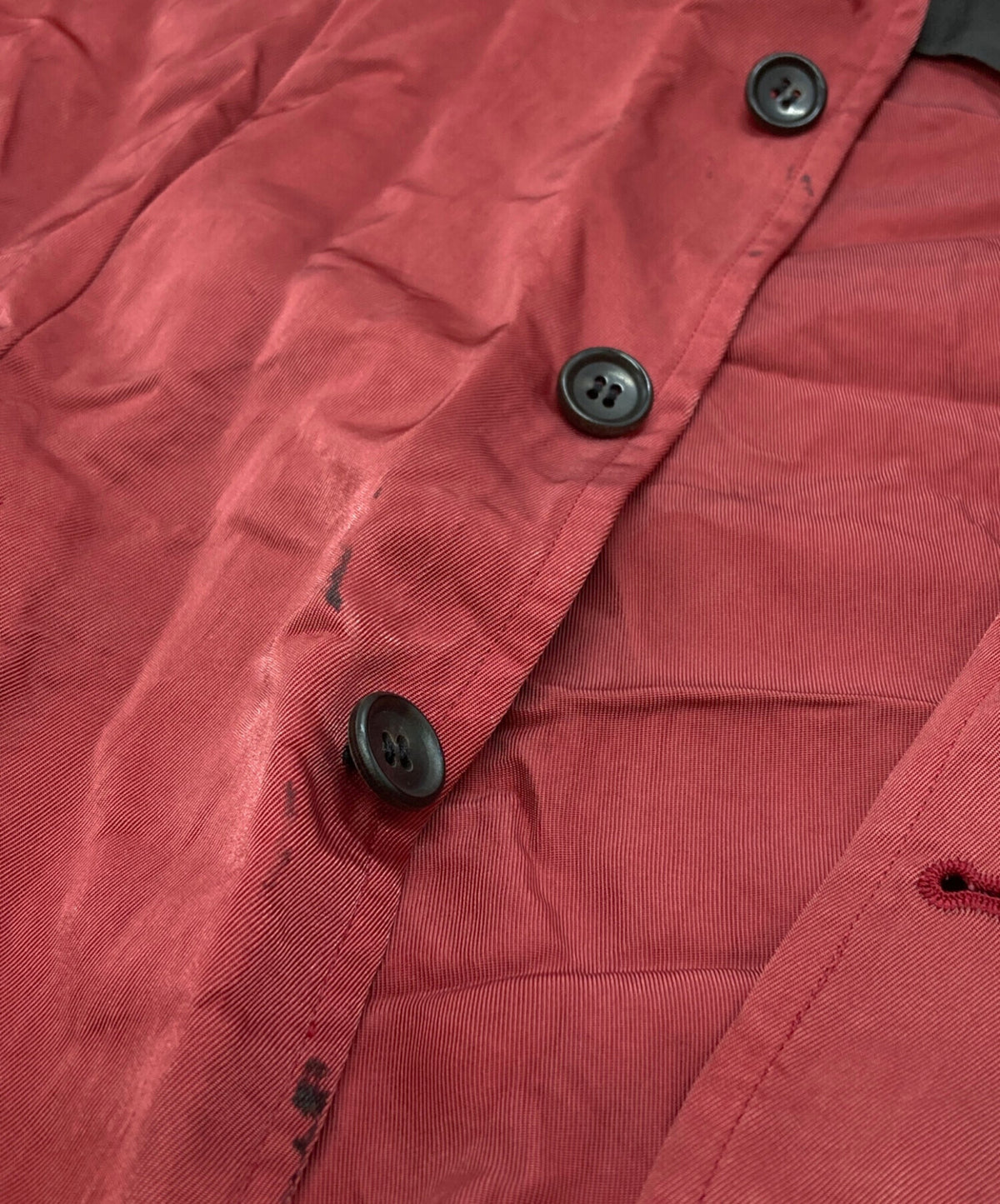 [Pre-owned] COMME des GARCONS HOMME PLUS Nylon Twill Tailored Jacket with Lace Frill Lining/Nylon Twill Tailored Jacket PJ-10013M