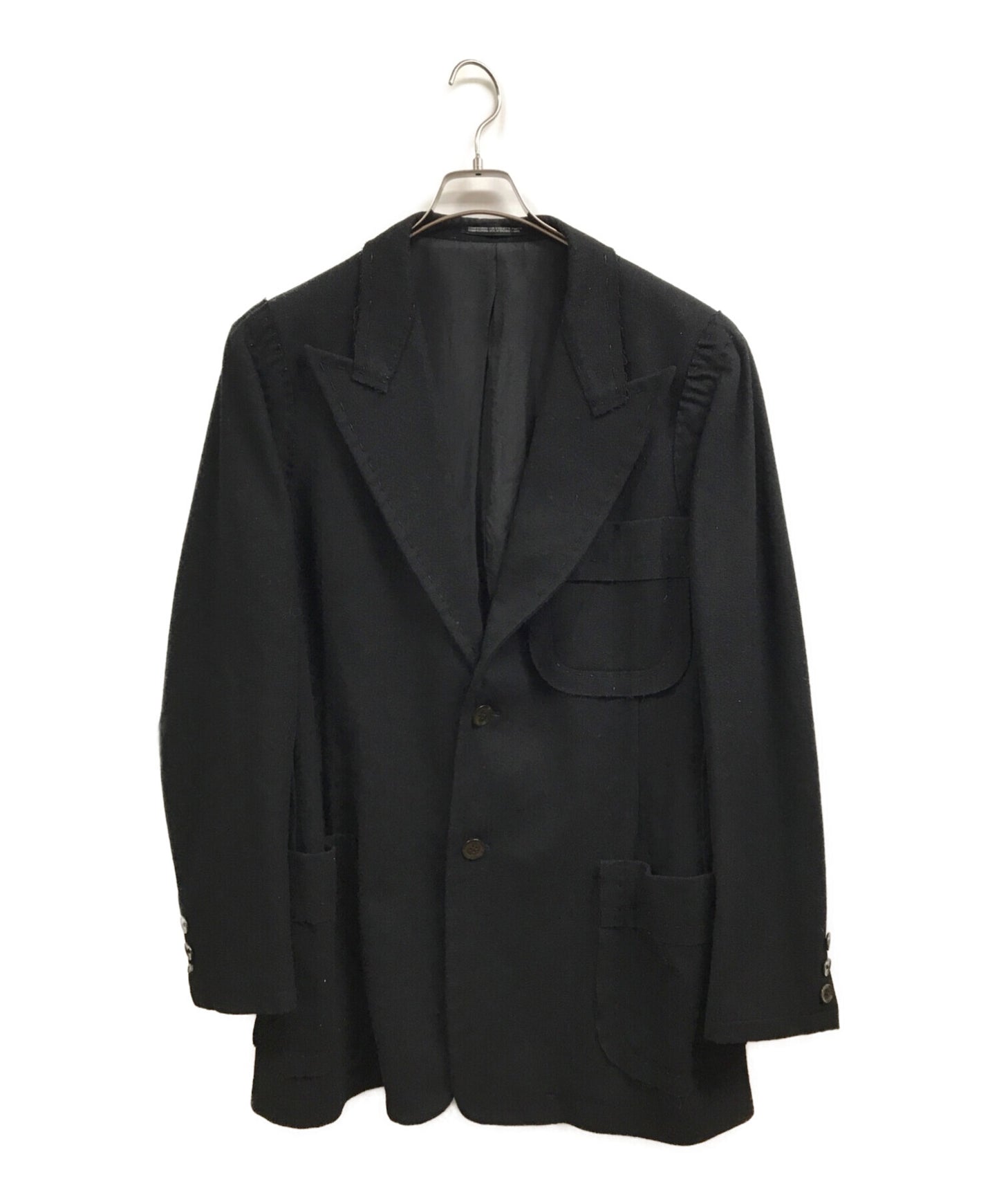 Yohji Yamamoto Pre-Owned double breasted jacket - Black