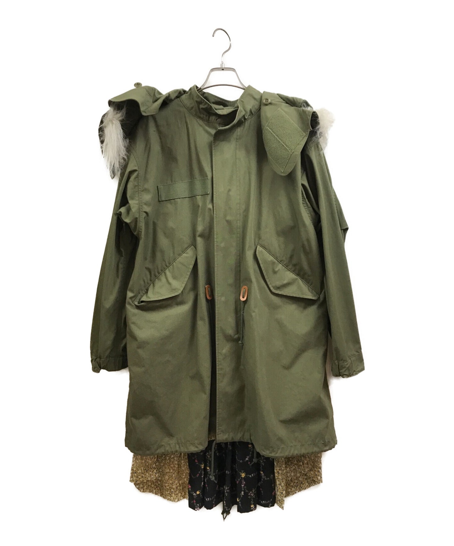 [Pre-owned] JUNYA WATANABE COMME des GARCONS 19AW Reversible Docking Mod  Coat JD-C006 AD2019