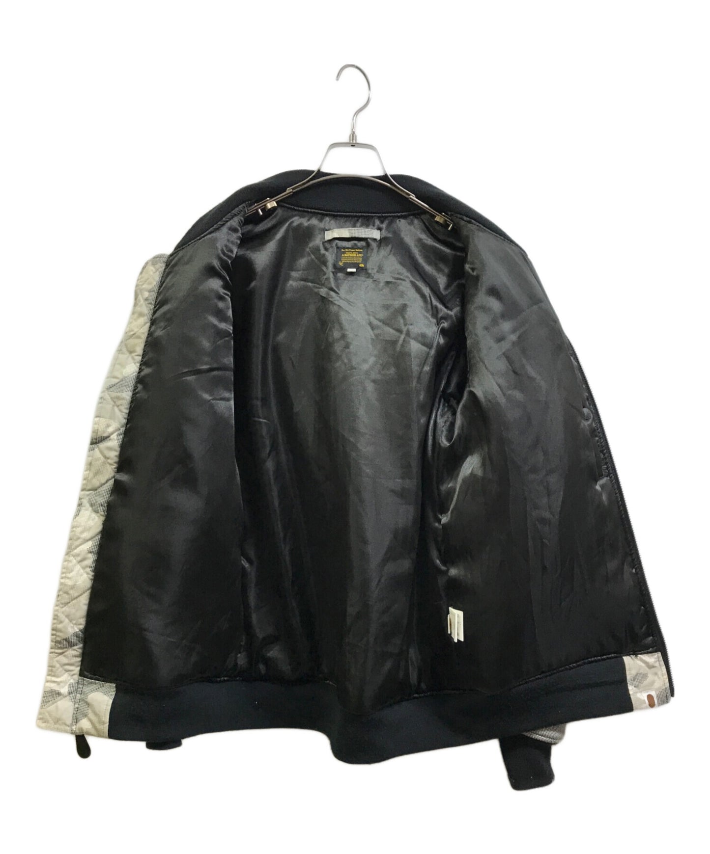 [Pre-owned] A BATHING APE Cotton MA-1 Jacket 001hjd801005x