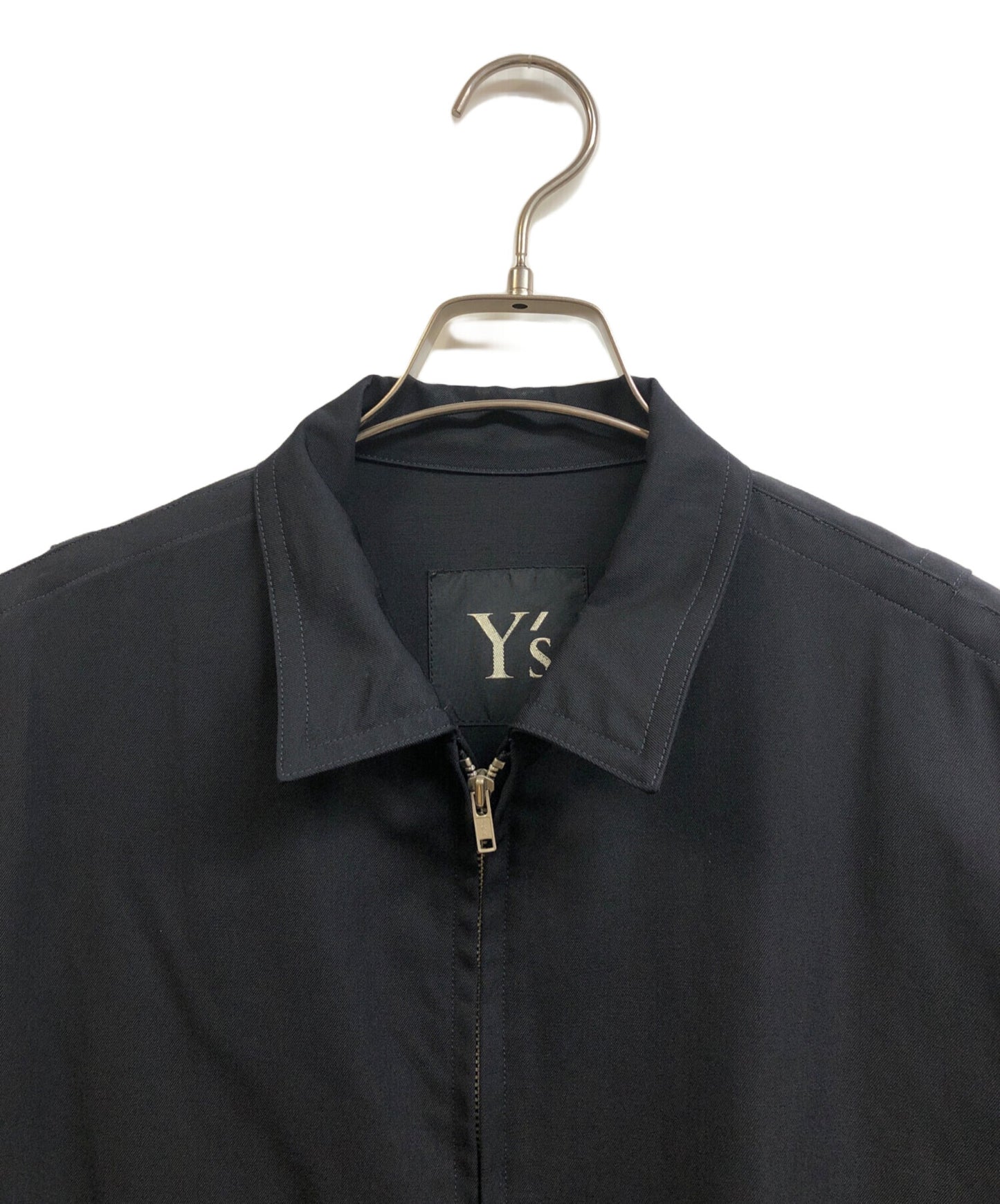 [Pre-owned] Y's Wool gaber zip-up jacket YZ-J08-100