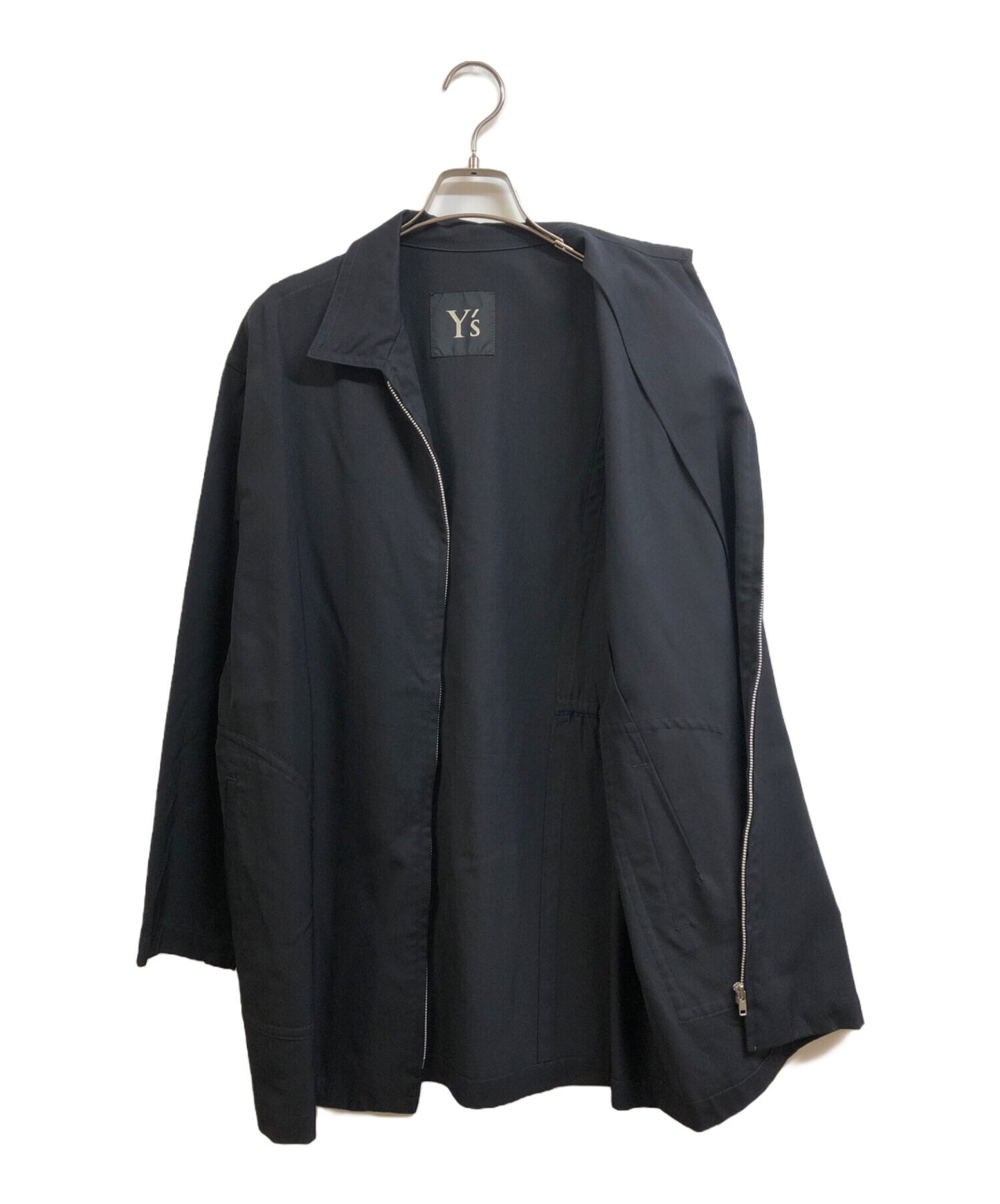 [Pre-owned] Y's Wool gaber zip-up jacket YZ-J08-100