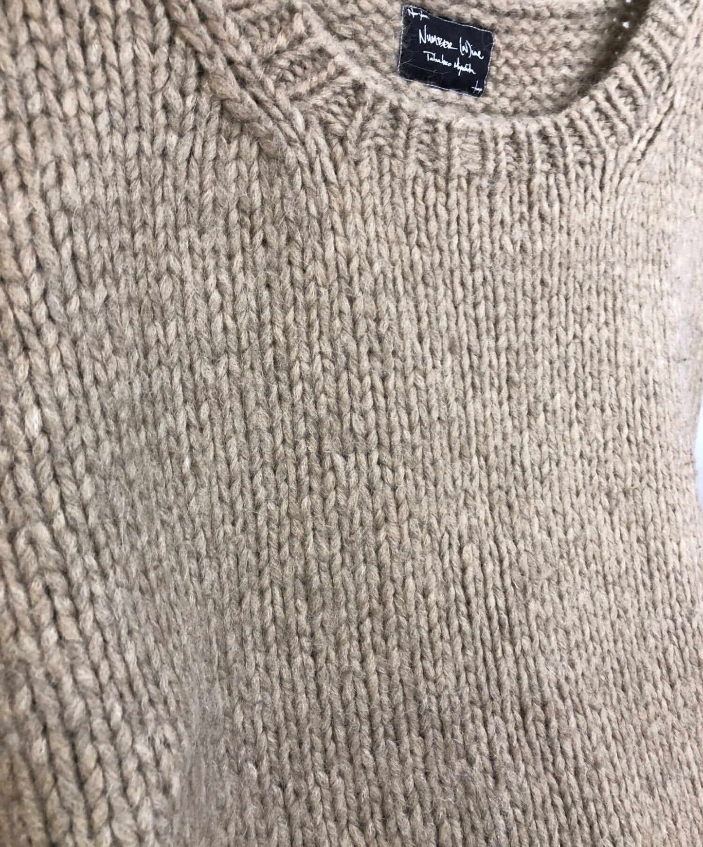 [Pre-owned] NUMBER (N)INE Alpaca-blend knit