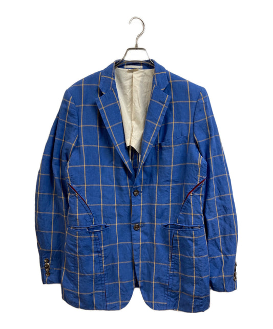 [Pre-owned] COMME des GARCONS HOMME DEUX 2B Check Design Jacket DA-J047