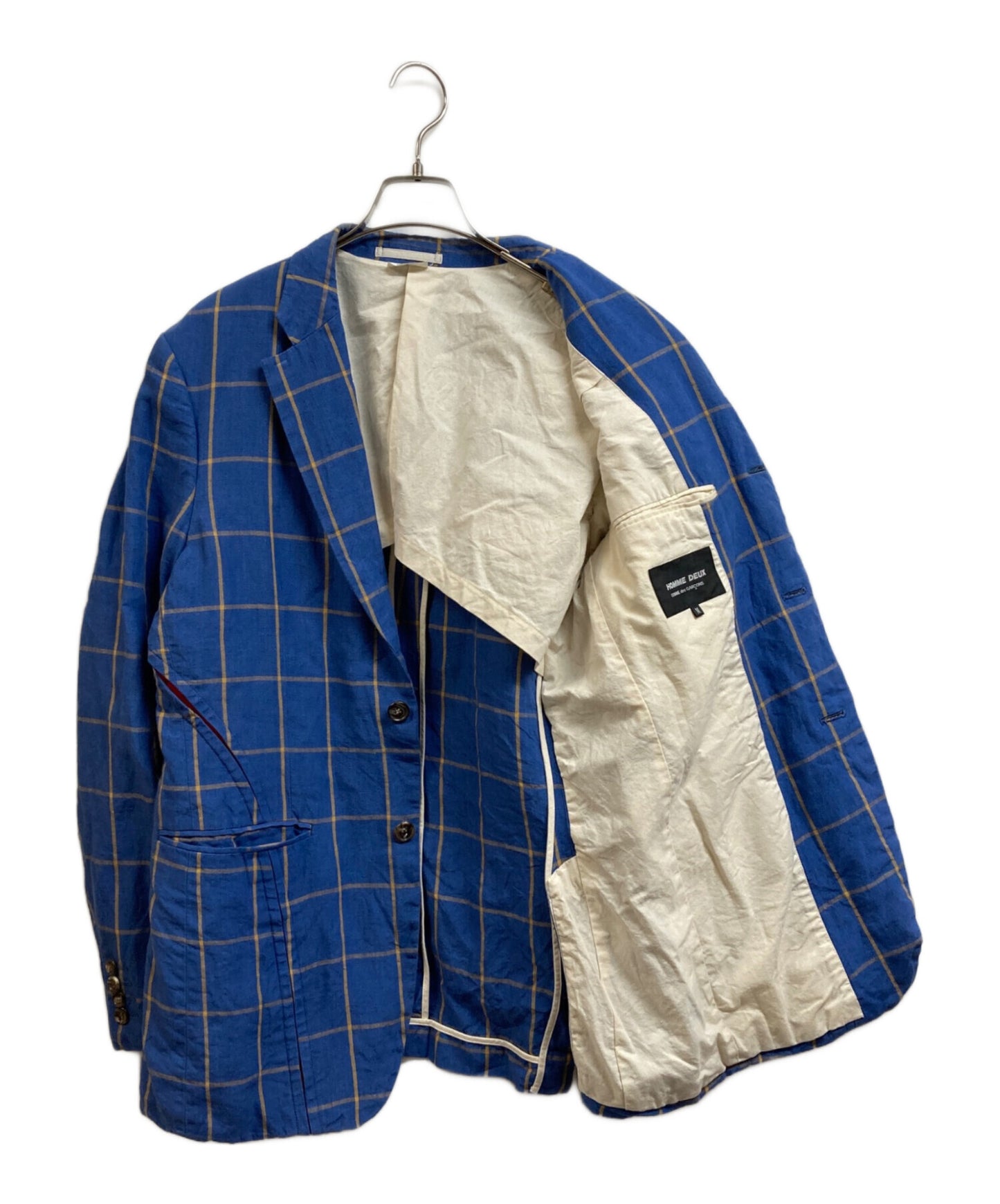 [Pre-owned] COMME des GARCONS HOMME DEUX 2B Check Design Jacket DA-J047