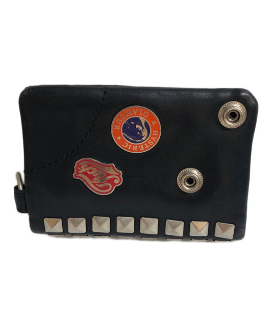 [Pre-owned] Hysteric Glamour Studded leather wallet