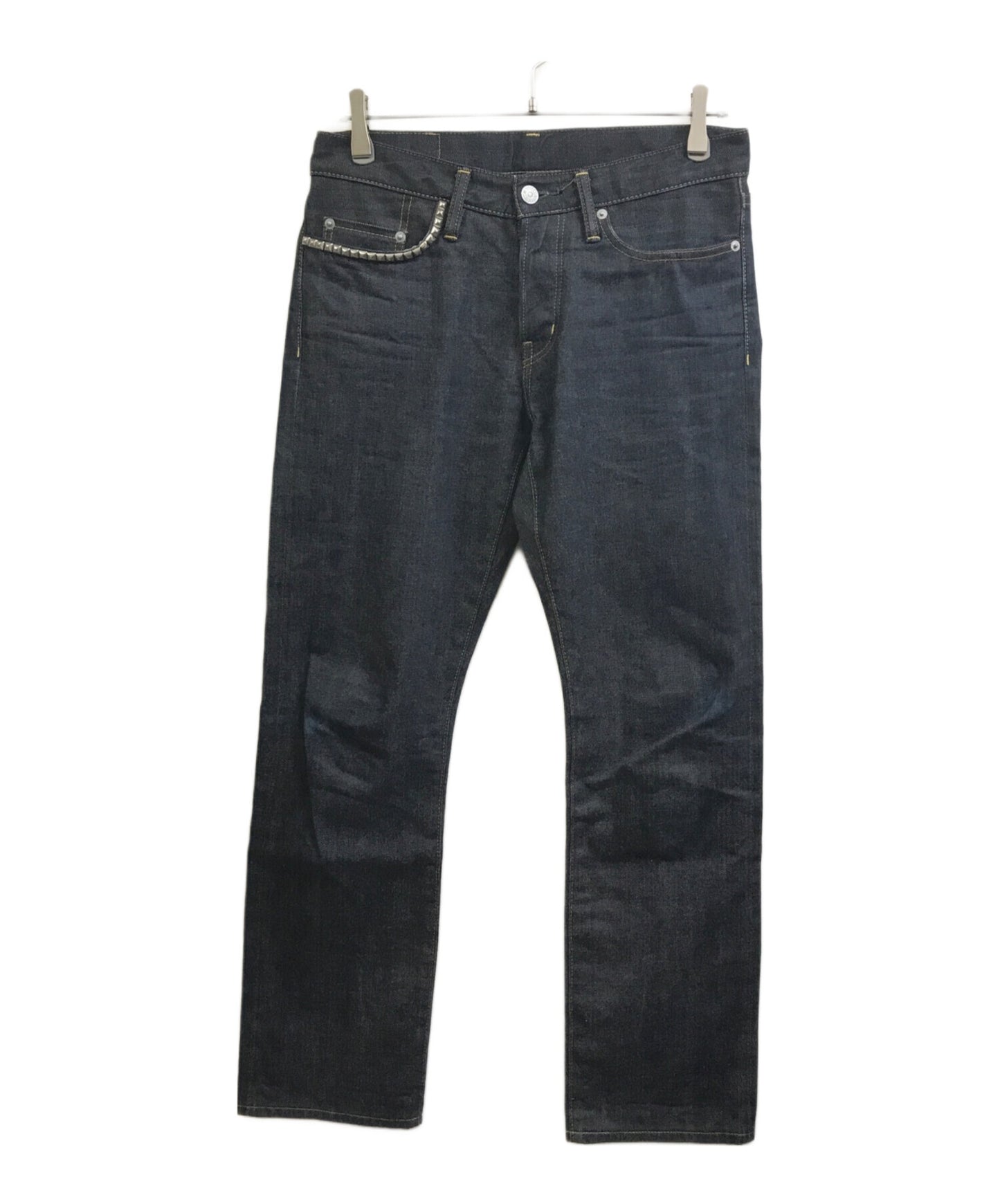 [Pre-owned] Hysteric Glamour Studded denim pants 0233AP12