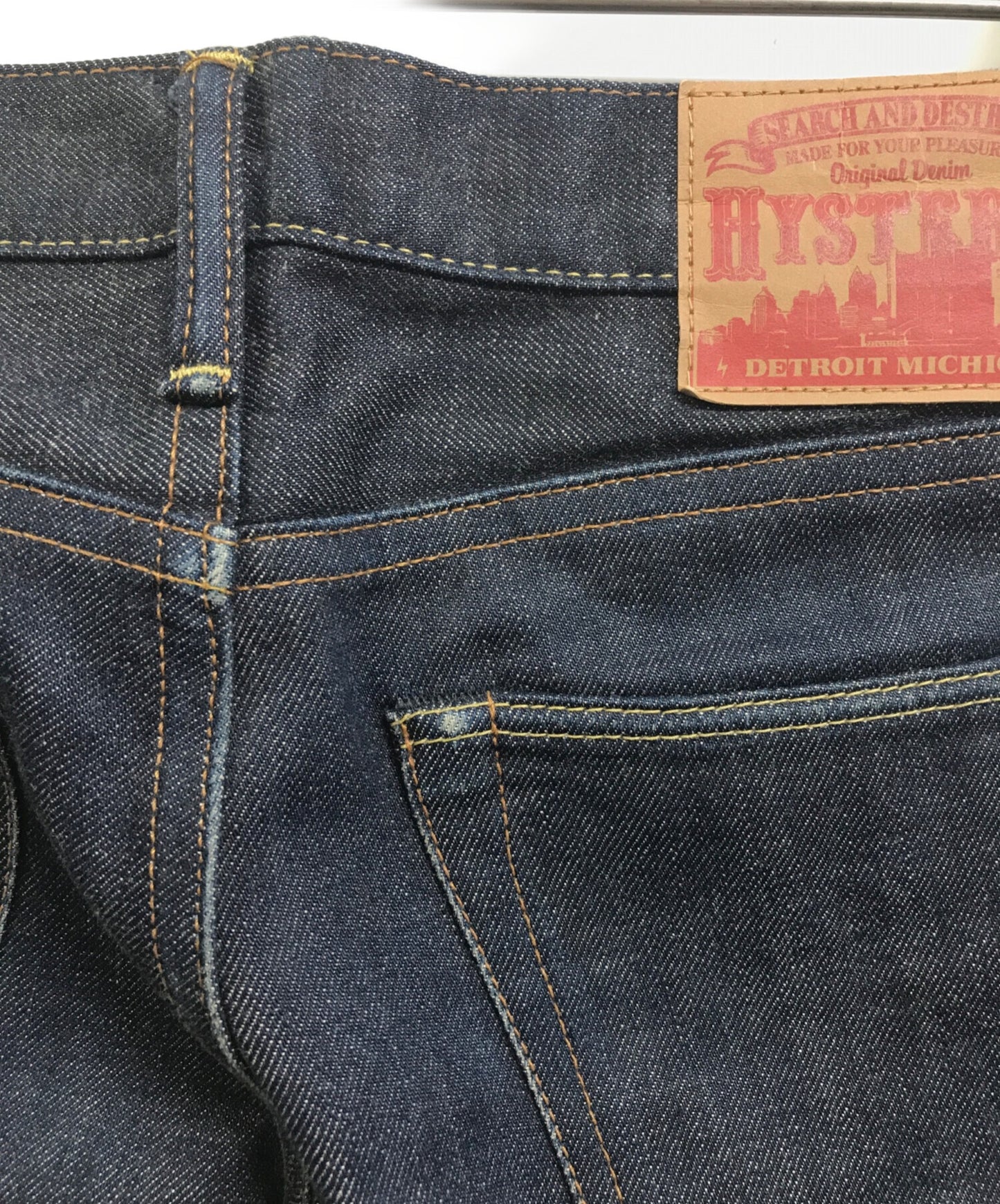 [Pre-owned] Hysteric Glamour Studded denim pants 0233AP12